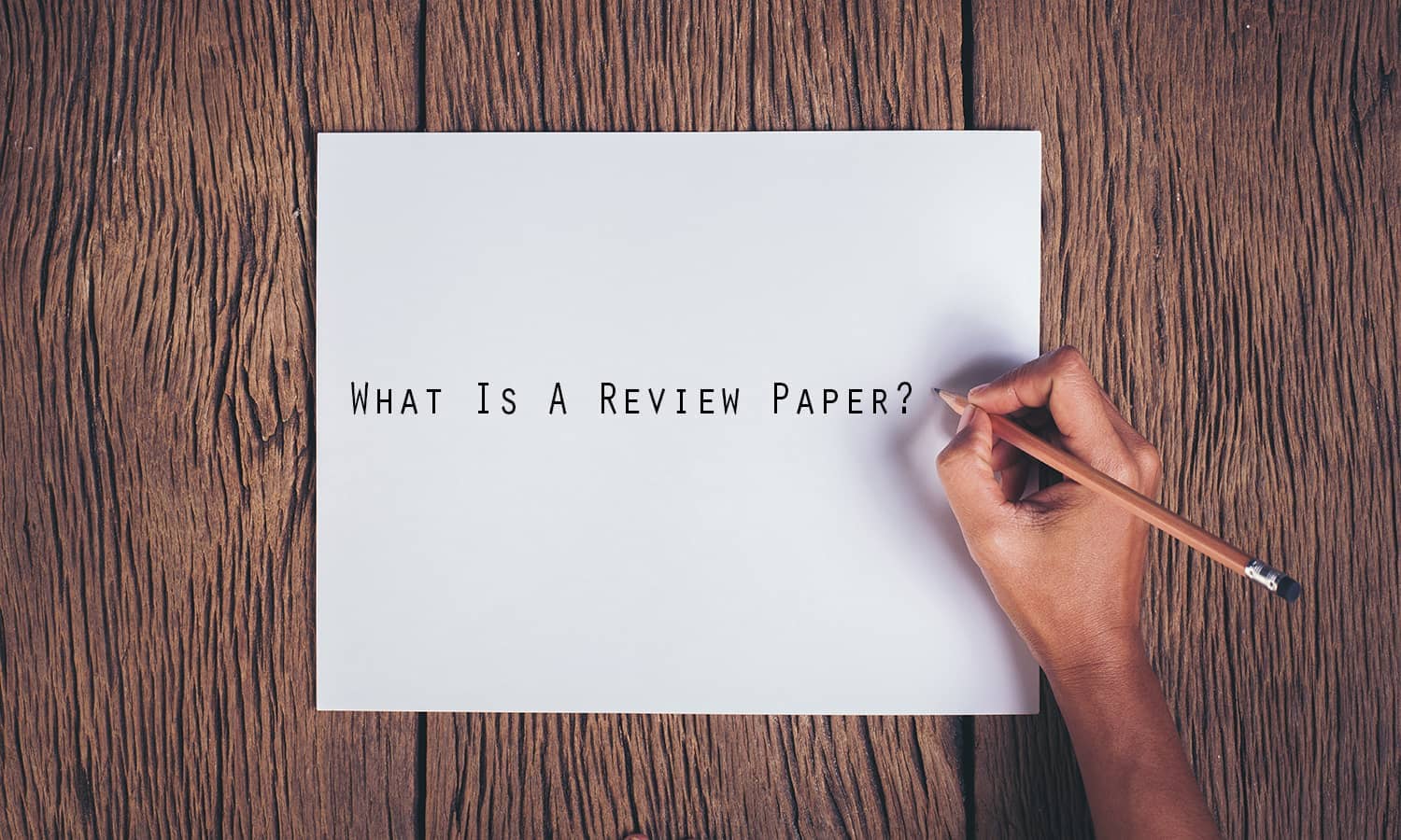 what is a review paper