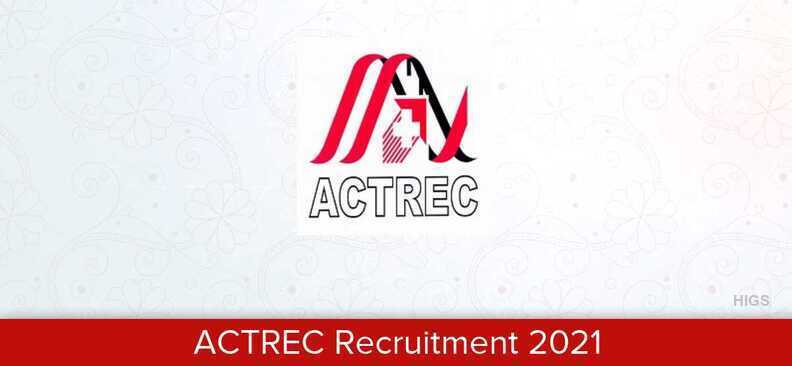 ACTREC-recruitment