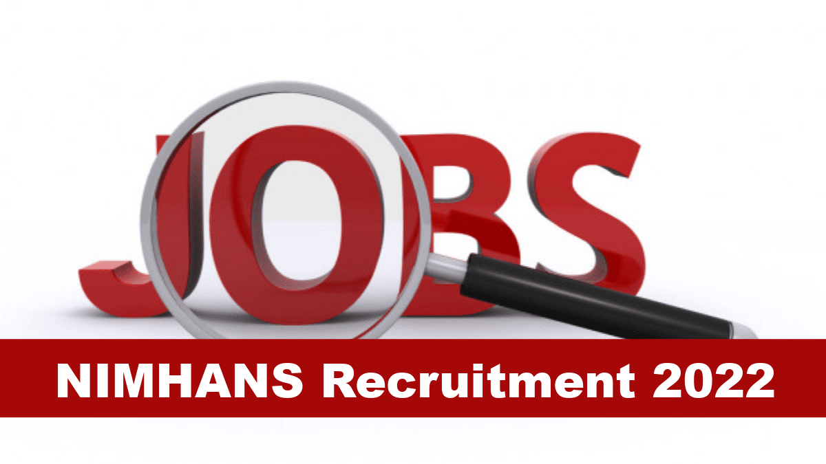 nimhans-recruitments-2022