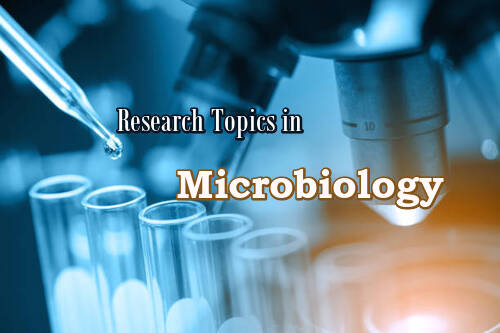 research topics in microbiology