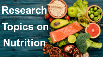 research topic on nutrition